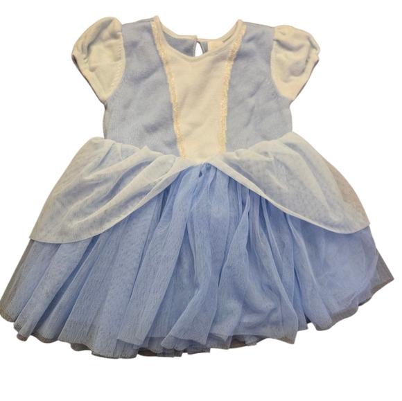 Baby Gap Disney Cinderella 12-18 Month Blue Dress - Picture 1 of 4
